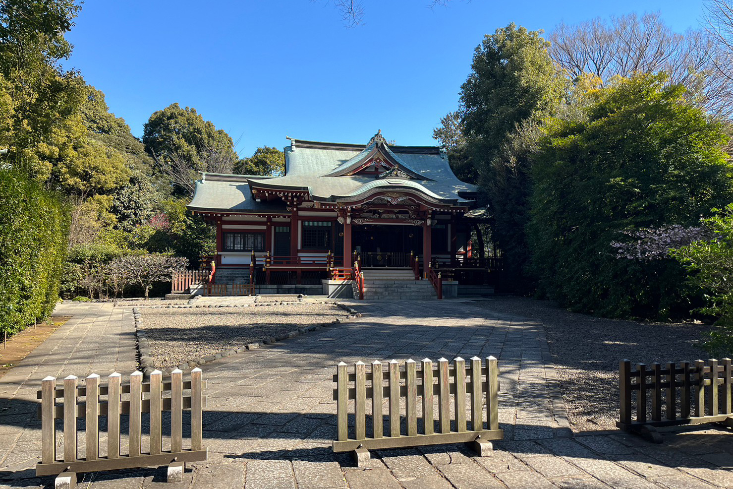 武蔵野八幡宮の本殿