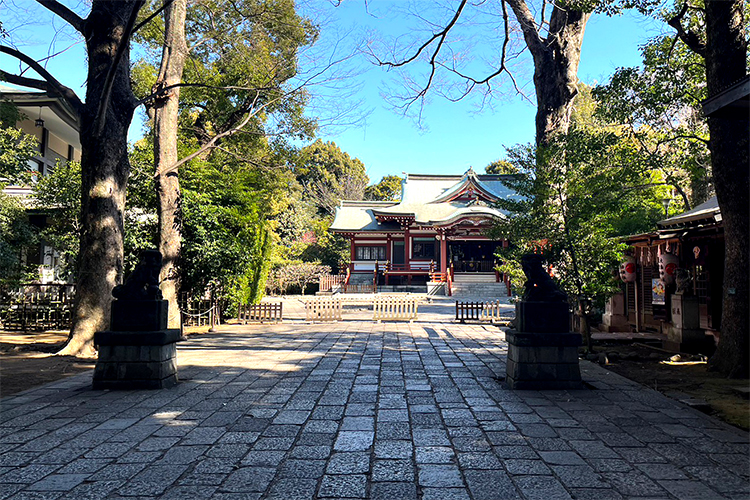 武蔵野八幡宮の本殿