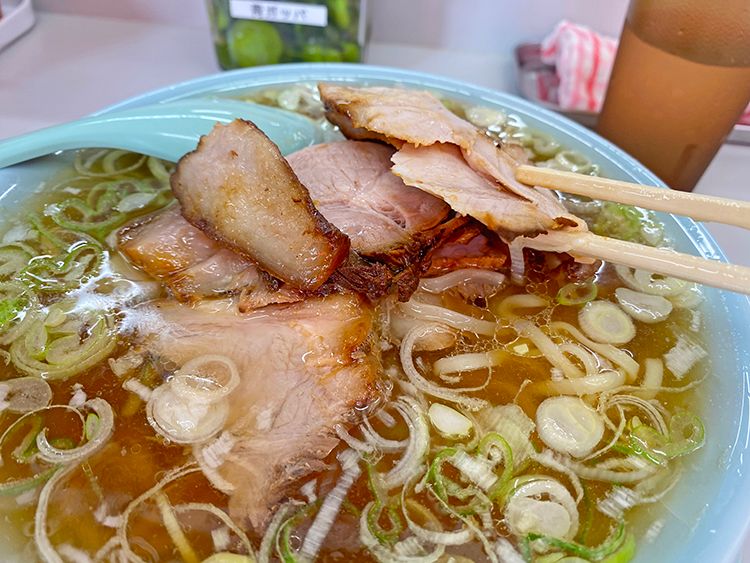 邦ちゃんラーメンのチャーシュー麵