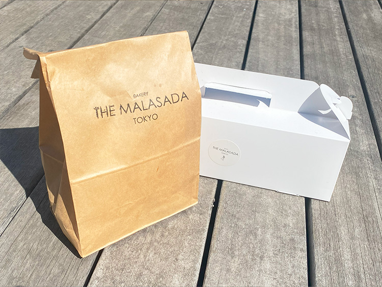 THE MALASADA TOKYOの包装