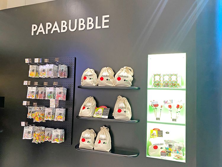 PAPABUBBLEの店内