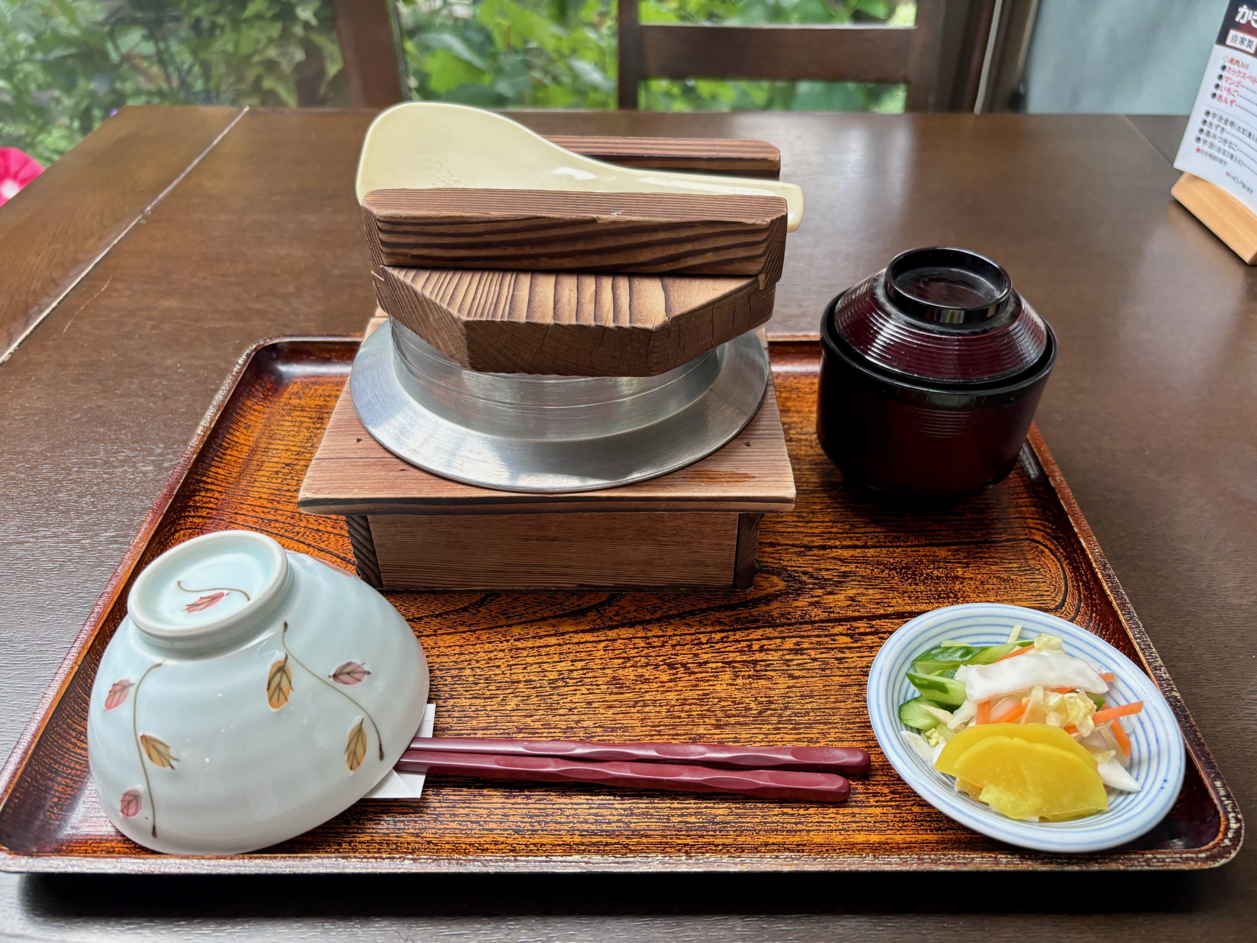 さくら庵の釜飯