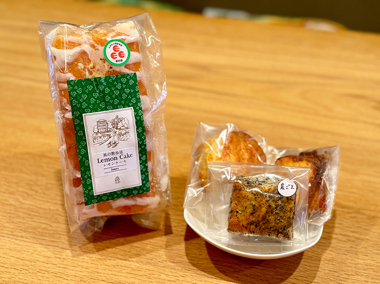 「Rose＆M」のレモンケーキと焼き菓子