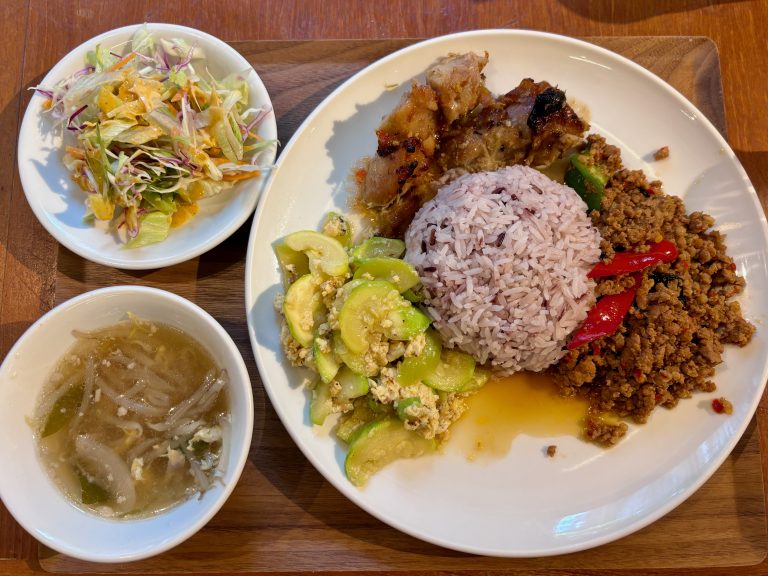 アムリタ食堂のランチ