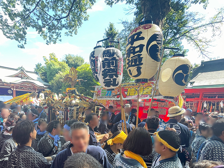 吉祥寺秋まつりの写真