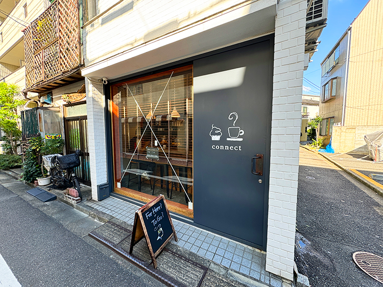 「connect coffee ＆ bake」外観