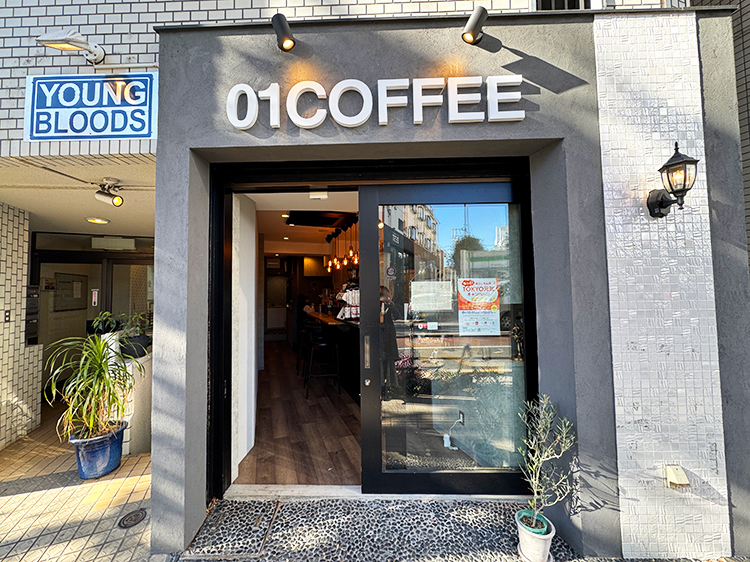 「01COFFEE」外観