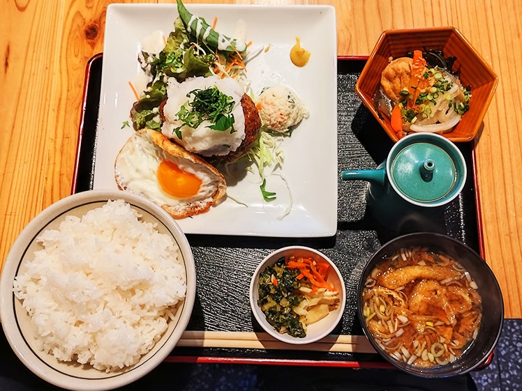 「和食 竹田」おろしハンバーグステーキ定食