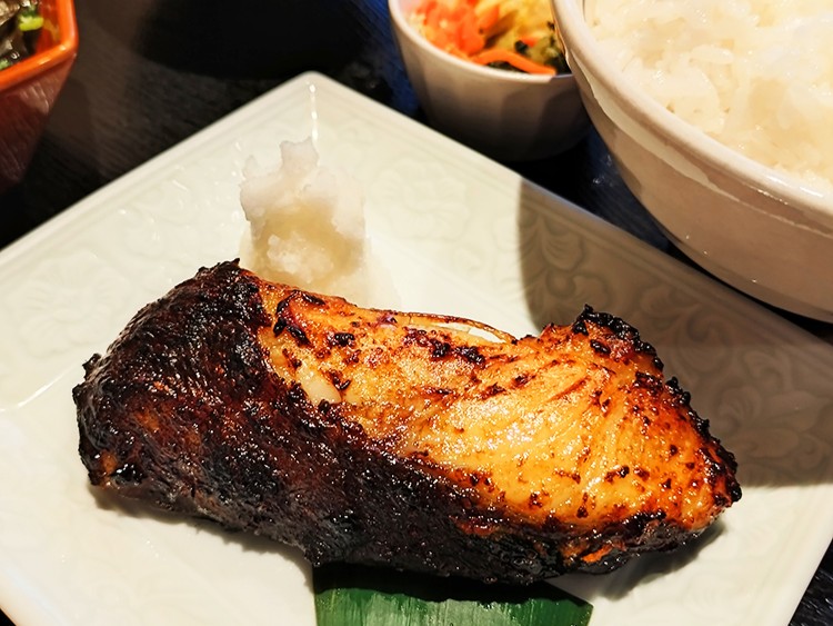 「和食 竹田」銀だらもろみ焼き