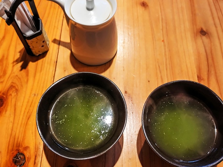 「和食 竹田」お茶