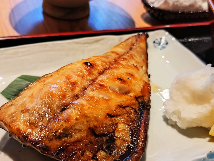 「和食 竹田」塩さば干物